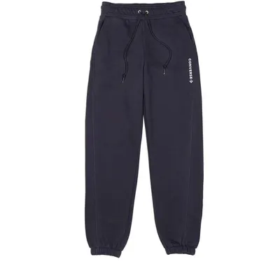Pantaloni femei Converse Embroided, Negru