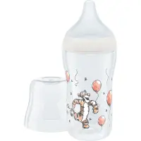 NUK Perfect Match Disney biberon cu controlul temperaturii Tiger 3m+ 1 buc