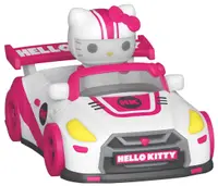 Mini-figurină Funko Bitty POP! Rides: Hello Kitty - Hello Kitty in Racecar (Tokyo Speed)