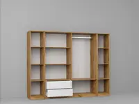 Dressing Dormitor Stejar Auriu 246,4 cm - C11