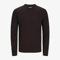 Pulover Jack & Jones Clambswool ciocolată prună
