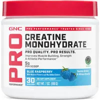 Creatina Monohidrata cu Aroma de Zmeura Albastra pentru Sustinerea Musculaturii si a Functiei Cognitive Pro Performance 198g
