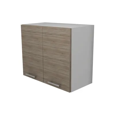Corp Superior Hota Lecce, Stejar Sonoma Inchis/Alb, 60 x 30 x 50 cm