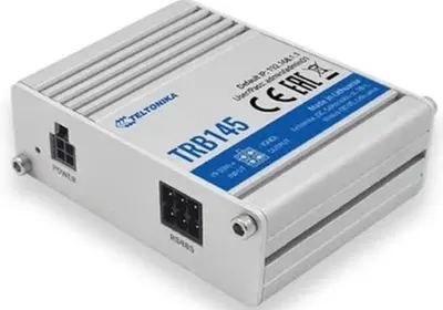 Gateway industrial Teltonika – TRB145, 4G/LTE Cat 1, gri