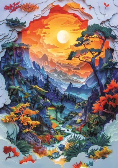 Puzzle 1000 piese - Editia Aniversara - Dolina