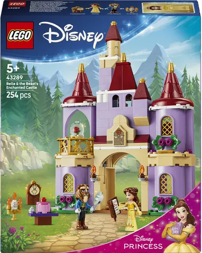 Constructor LEGO Disney Princess - Castelul fermecat al lui Belle și Bestia (43289)