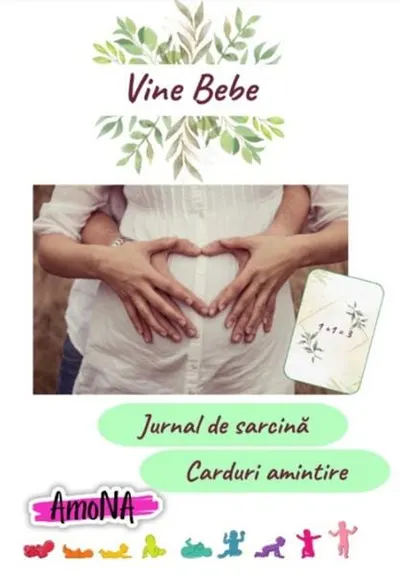 Cartonașe Vine Bebe - Green Leaves - Paperback