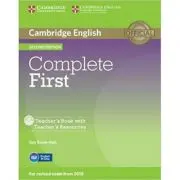 Complete First -Teacher's Book (with Teacher's Resources CD-ROM)