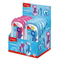 Trusa geometrie, cutie PVC, Keyroad Compax KR971488