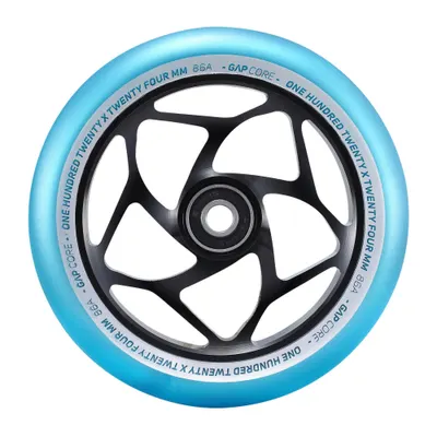 Roți Trotinetă - Gap Core - Negru/Turcoaz - 120 mm - Blunt Scooters
