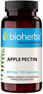 Apple Pectin, 300 mg, 100 capsule, Bioherba