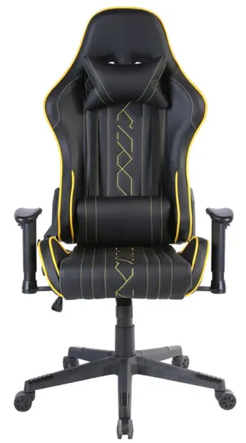Scaun de gaming RFG - XTREME, negru/galben