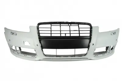 Bara Fata, cu gauri pentru spalator de faruri, cu gauri pentru senzorii de parcare, grund potrivit AUDI A6 C6 10.08-03.11