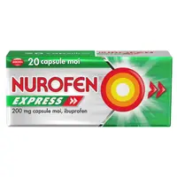 Nurofen Express 200 mg, Reckitt Benckiser | 20 capsule moi