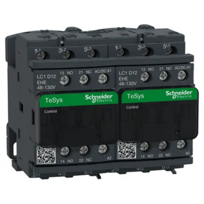 Contactor Tesys D Reversibil - 3P -= 440 V - 12 A Ac-3 - 48 - 130 V C.A/C.C Bobina