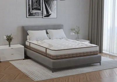 Saltea cu arcuri caramel dream Pocket Multilayer 180x200x20 cm