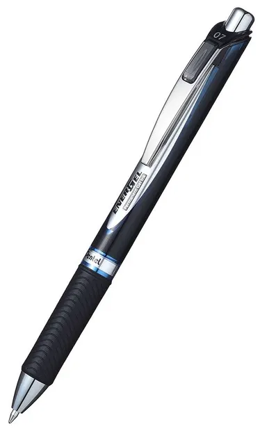 Roller automat Pentel Energel BLР 77 - 0.7 mm, albastru