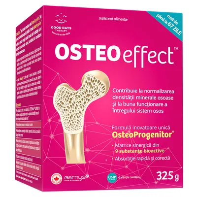 OsteoEffect pulbere hidrosolubila, Good Days Therapy | 325 g