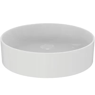 Lavoar pe blat alb 45 cm, rotund, Ideal Standard Conca