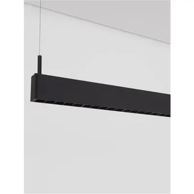 Sistem iluminat liniar LINEAR Nisipiu Negru Aluminiu 40W 220-240V Phillips CRI>90 UGR<8 Beam Angle 30° 2800Lm 3000K IP20 Driver Included