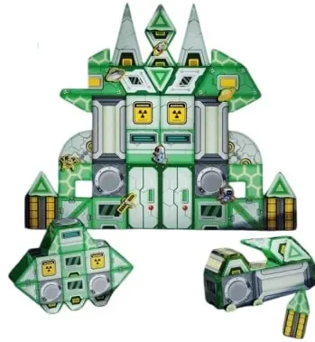 Constructor magnetic Sonne - Storm Cat, 108 piese
