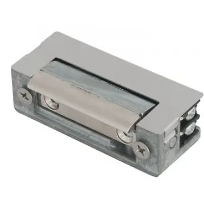 Yala electromagnetica incastrabila DORCAS-54N512F consum redus, reversibila, 12Vcc, NC