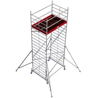 Schela Krause Protec XXL 1,2 x 2m, aluminiu, inaltime lucru 6,3m, inaltime max. platforma 4,3m