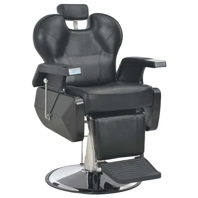 Gossi scaun frizer, negru, 72 x 68 x 98 cm, piele ecologica