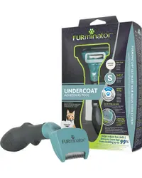Trimmer profesional Furminator pisici, blana scurta - S