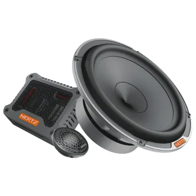 Difuzoare auto Hertz Mille Pro MPK 1650.3, set sistem 2 căi, 165mm, 125W RMS, 3Ω, 4 difuzoare + accesorii