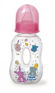 Biberon cu gaura pentru o prindere usoara - 120 ml