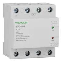 Releu automat de recuplare lacresterea/scaderea tensiunii EVOUO4P63 AC230V,4P,63AU>:265V,U