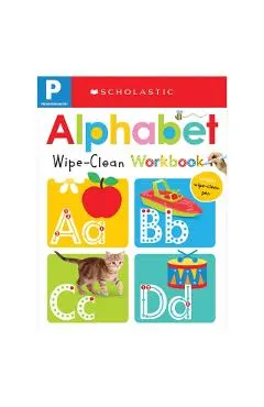 Alphabet Pre-K Wipe-Clean Workbook: Scholastic Early Learners (Wipe-Clean Workbook)