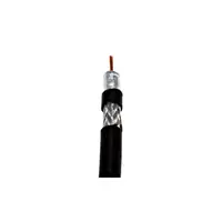 Cablu coaxial DIGI-SAT 3011, 75 Ohm, PE negru, colac 100m