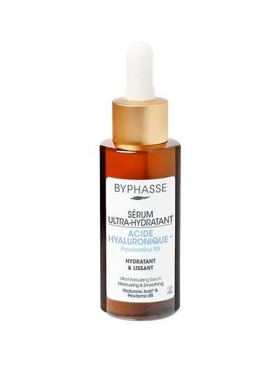 Ser ultra-hidratant cu acid hialuronic, 50ml, Byphasse