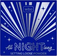 Wibo Pudra de față luminoasă fixatoare All Night, 8 g