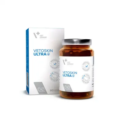 Supliment pentru caini pisici Vetoskin Ultra 60 caps
