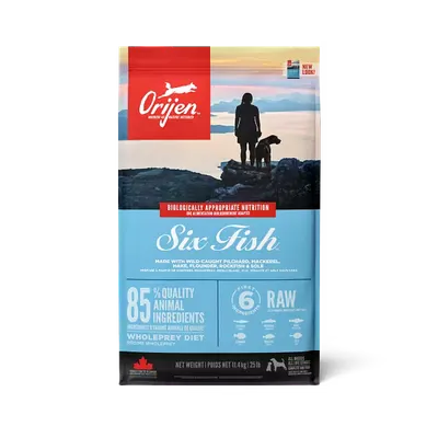 Orijen Dog 6 Fish, 11.4 kg