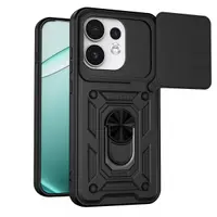 Husa pentru Oppo Reno16 / Reno16 Pro, Techsuit, CamShield, Neagra