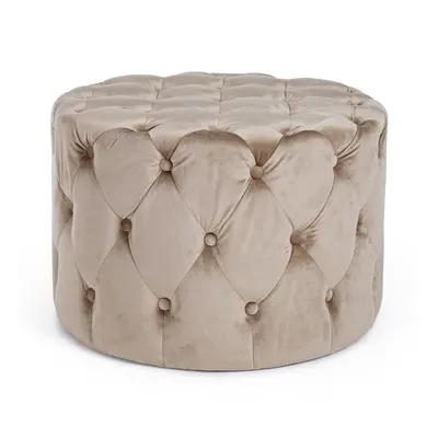 Puf taupe Lorella – Yes Everyday
