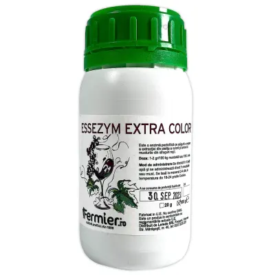 Enzime Essezym Extra Color 100 gr (pentru struguri rosii, enzime premium extractie culoare) - Default Title