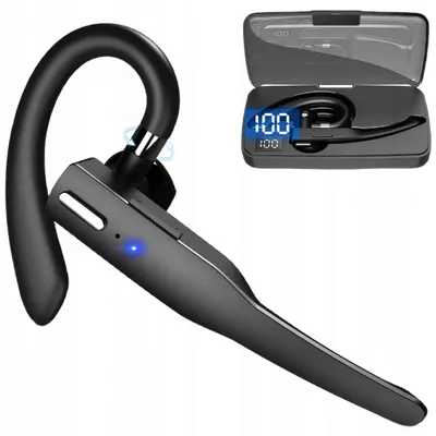 Casca Bluetooth Wireless, NewEvo Business, Tip Handsfree, Bluetooth 5.0, Design Ergonomic, Reducere Zgomotului, Compatibilitate Universala Samsung,