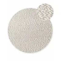 Covor gri deschis/crem țesut manual rotund din lână ø 200 cm Lyon Beans – Elle Decoration