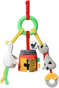 Jucărie educativă pentru cărucior Babyono Play More - On The Farm