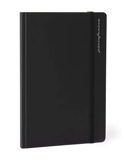 Agenda Pininfarina Notes - neagra, randuri late