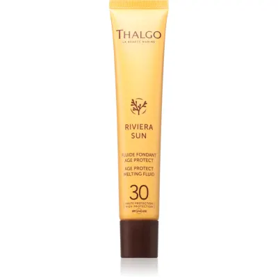 Thalgo Riviera Sun Age Protect Melting Fluid SPF30 fluid anti-rid pentru un bronz de lunga durata SPF 30 50 ml