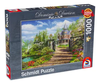 Puzzle Schmidt din 1000 de piese - Conac idilic, Dominic Davison