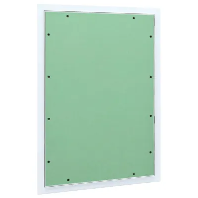 vidaXL Panou de Acces Verde și Argintiu 55 x 75 cm