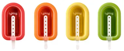 Set forme pentru acadele înghețate Lekue - Silicon, 4 bucăți
