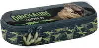 Penar școlar oval Paso Dinosaur - Cu 1 fermoar